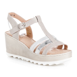 Kylie Wedge sandaalit harmaa 1