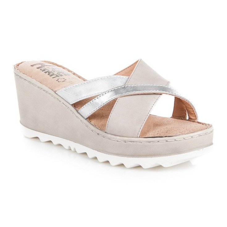 Kylie Kiilatossut ruskea harmaa 1