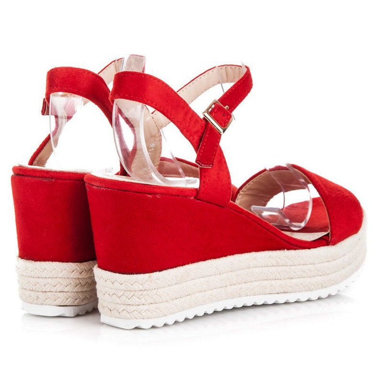 Seastar Wedge espadrillesandaalit punainen 2 Seastar Wedge espadrillesandaalit punainen 2