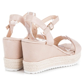 Seastar Wedge espadrillesandaalit ruskea 2