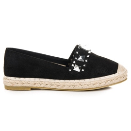 Coura Mustat espadrillit 1