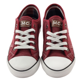 Mcarthur 01-BG viininpunaiset lenkkarit monivärinen ruskea valkoinen 5