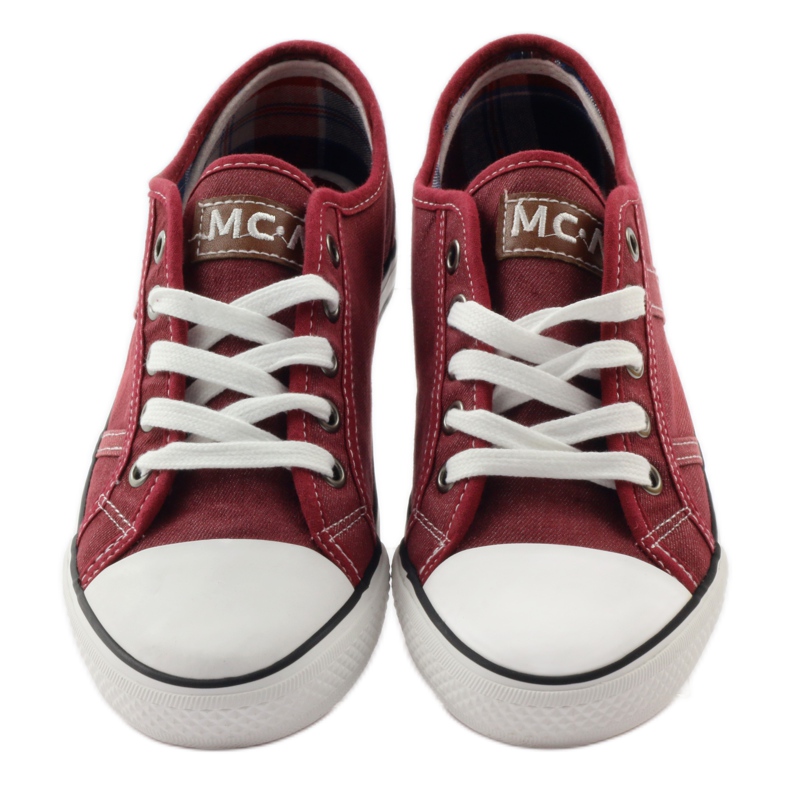 Mcarthur 01-BG viininpunaiset lenkkarit monivärinen ruskea valkoinen 5