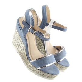 Sandaalit, espadrillit, sininen 6823 Sininen 2