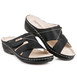 Hasby Mukavat kesätossut musta 2