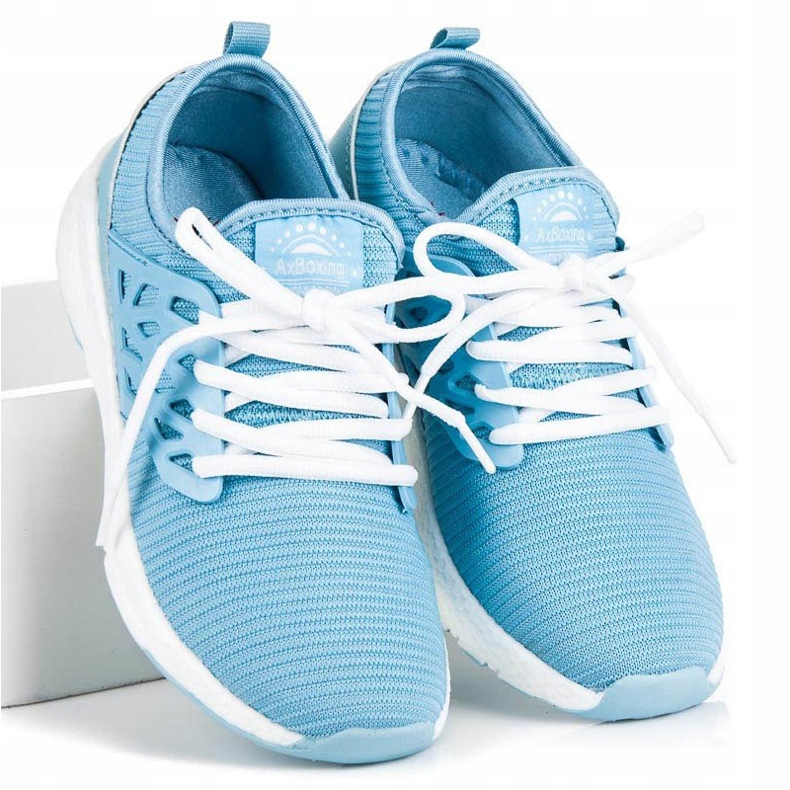 Ax Boxing Slip-on materiaalista kengät sininen 1