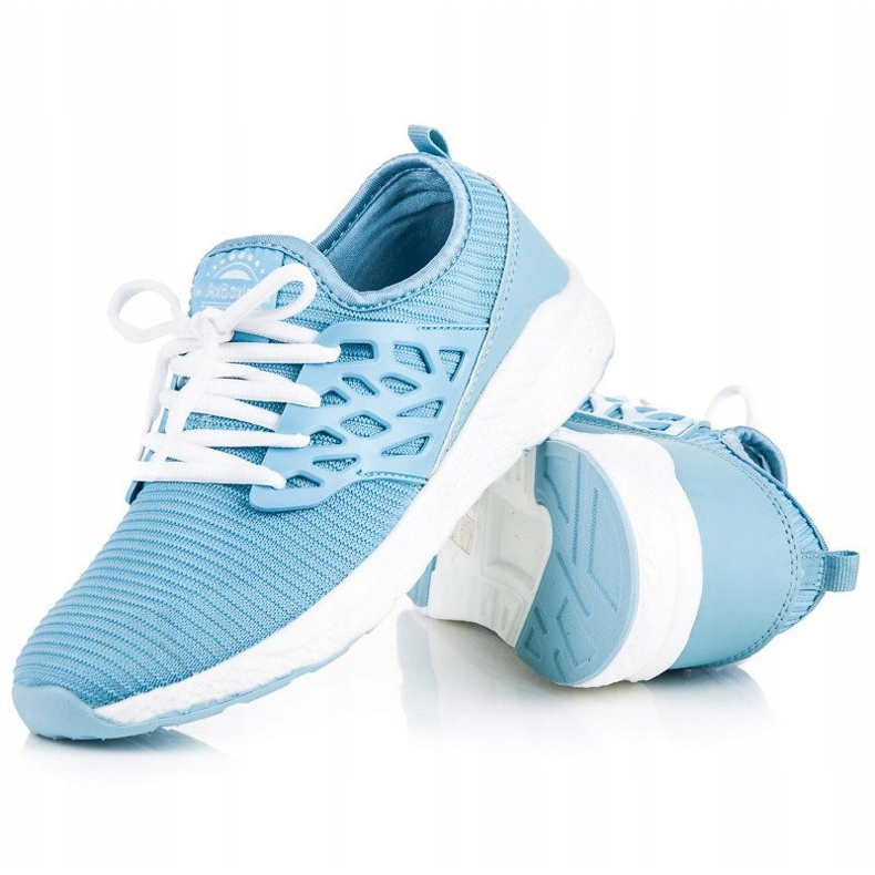 Ax Boxing Slip-on materiaalista kengät sininen 2