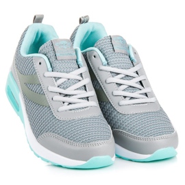 Ax Boxing Muodikkaat urheilukengät sininen harmaa 1