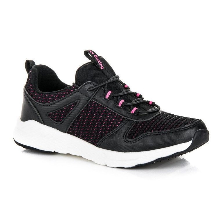 Ax Boxing Urheilukengät, joissa kiristysnauha musta 1