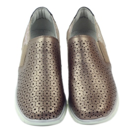 Filippo Nahkainen Sports Slip On ruskea monivärinen 4