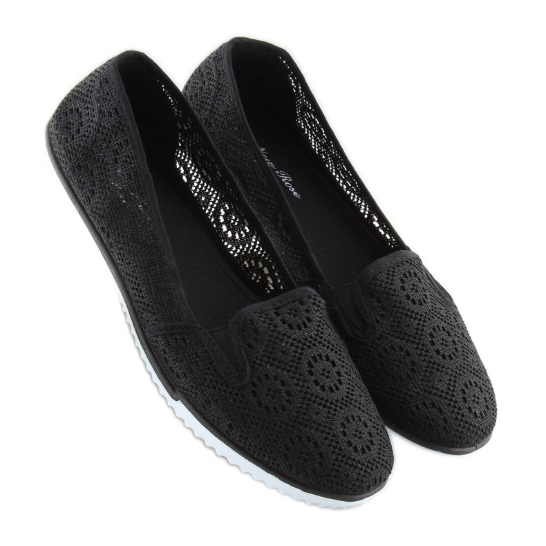 Musta pitsi slipony MN70 musta 1