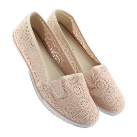 Pinkki pitsi slipony MN70 Pinkki vaaleanpunainen 1