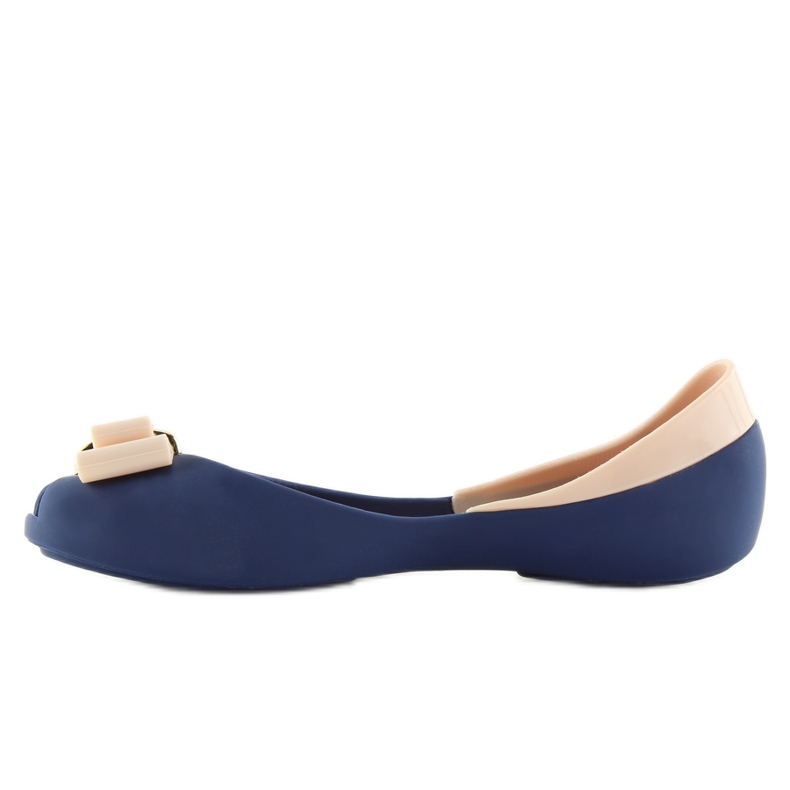 NAVY / D.BEIGE laivastonsiniset melissabalerinat tummansininen 2