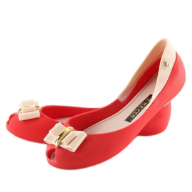Ballerinat meliski punainen KM98 RED / D.BEIGE 1