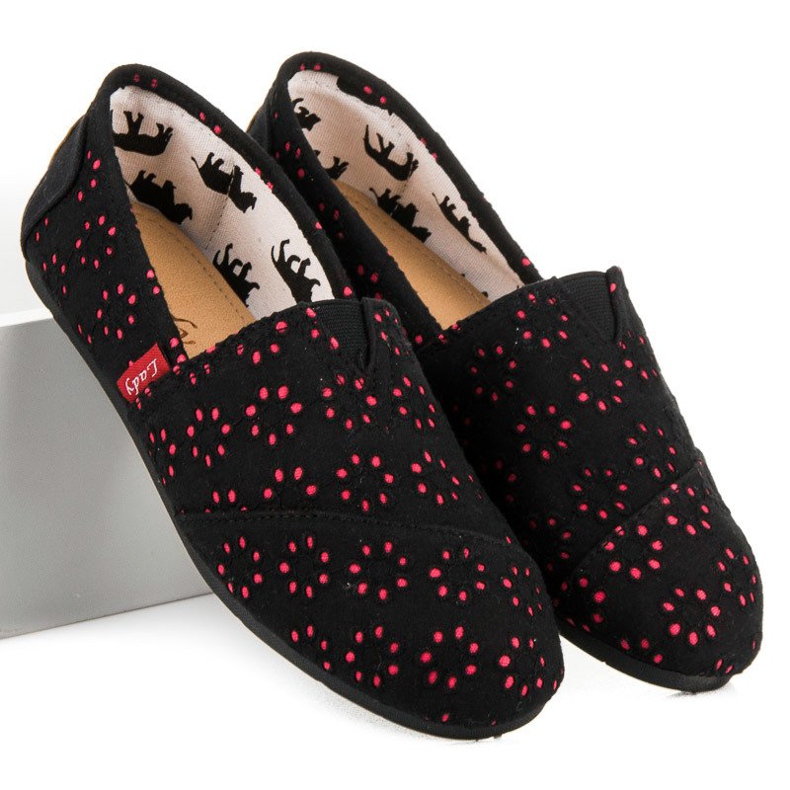 L. Day Liukuvat espadrillit musta 2