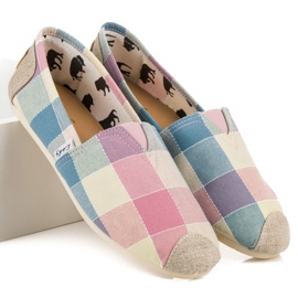 L. Day Mukavat ruudulliset espadrillit monivärinen 1