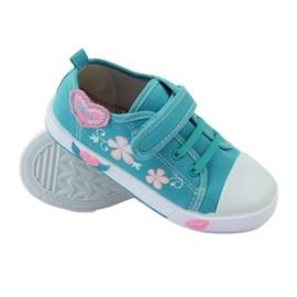 American Club Amerikkalaiset sydänlenkkarit, joissa nahkainen sisäpohja vihreä sininen 3