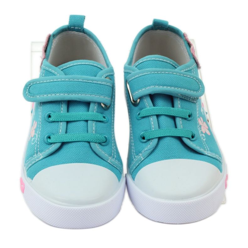 American Club Amerikkalaiset sydänlenkkarit, joissa nahkainen sisäpohja vihreä sininen 4