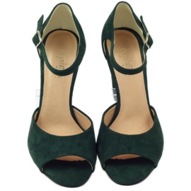 ESPINTO 246 vihreät sandaalit punainen 4