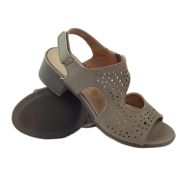 M.Daszyński Nahkasandaalit Daszyński beige 3