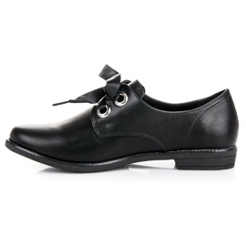 Anesia Paris Nauhanauhalliset kengät musta 1