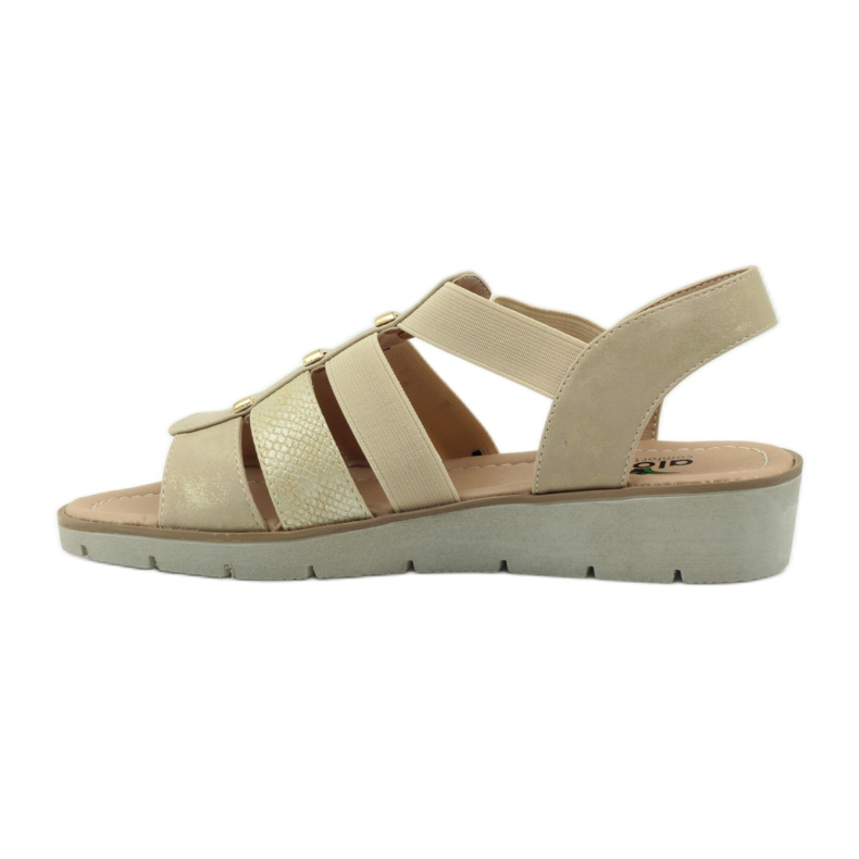 Erittäin mukavat Aloeloe-sandaalit ruskea keltainen 2