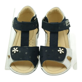 Velcro -sandaalit Bartuś 138 tummansininen laivastonsininen harmaa 4