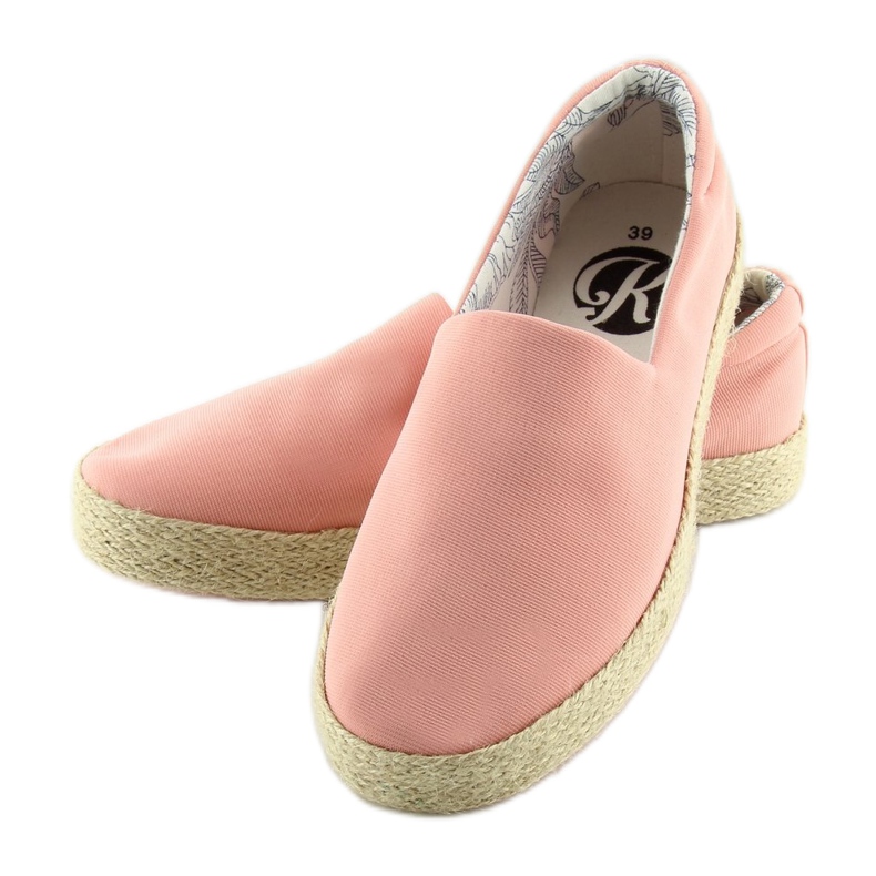 Espadrillit, vaaleanpunainen k1833801 Rosa 1