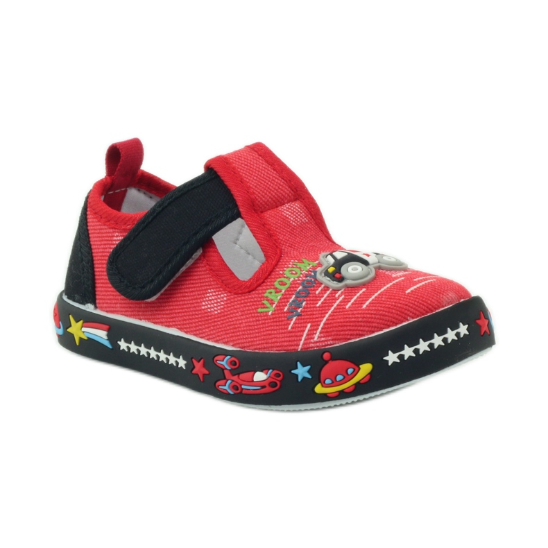 American Club Amerikkalaiset nahkaiset sisäpohjalliset lenkkarit punainen musta 1