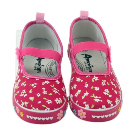 American Club Amerikkalaiset nahkaiset sisäpohjalliset lenkkarit vaaleanpunainen 4