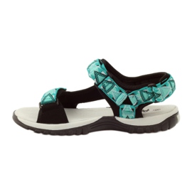 American Club Sandaalit, joissa amerikkalainen 6102-nahkaosa vihreä musta 2