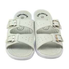 American Club Mukavat lääketieteelliset tossut amerikkalaiset 3/2018 valkoinen 5