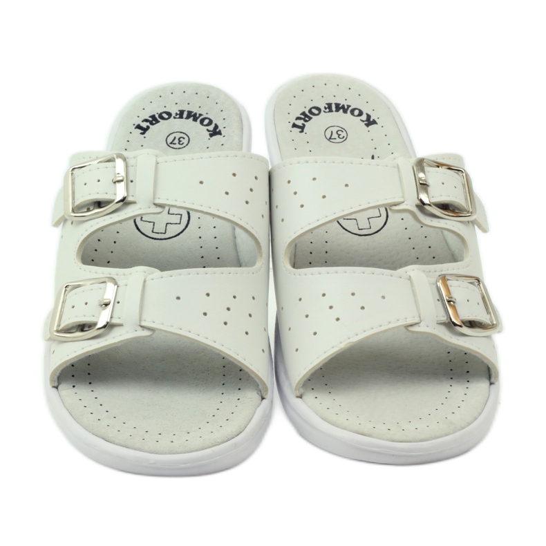 American Club Mukavat lääketieteelliset tossut amerikkalaiset 3/2018 valkoinen 5