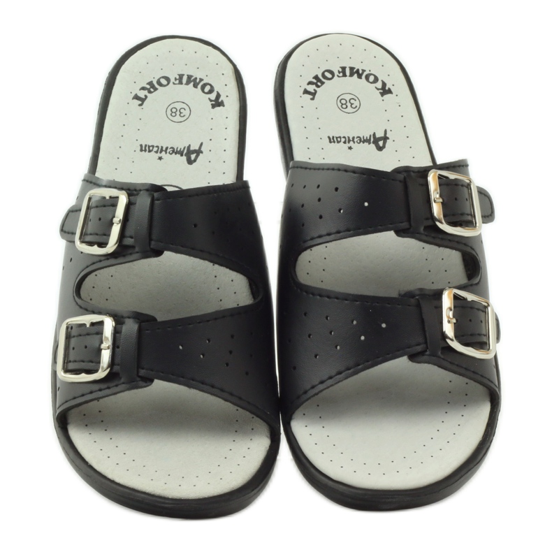 American Club Mukavat lääketieteelliset tossut amerikkalaiset 2/2018 musta 4