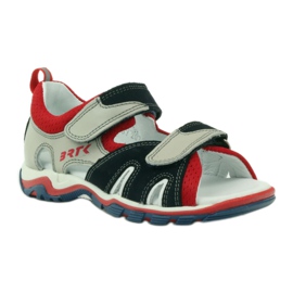 Velcro -sandaalit Bartek 16187 harmaa 1