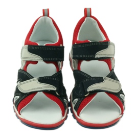 Velcro -sandaalit Bartek 16187 harmaa 4