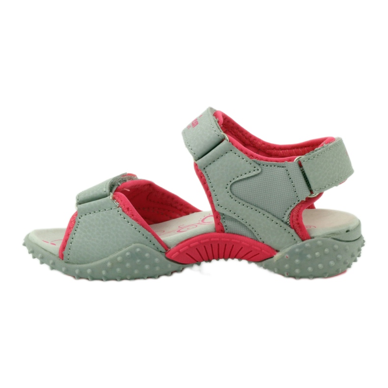 American Club Sandaalit, joissa amerikkalainen 8580 -nahkapohja monivärinen harmaa 2