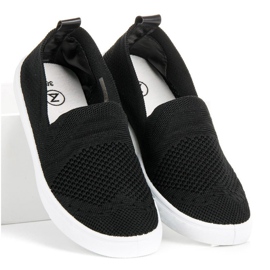 MCKEYLOR Textile Slip-On lenkkarit musta 2