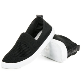 MCKEYLOR Textile Slip-On lenkkarit musta 1 MCKEYLOR Textile Slip-On lenkkarit musta 1