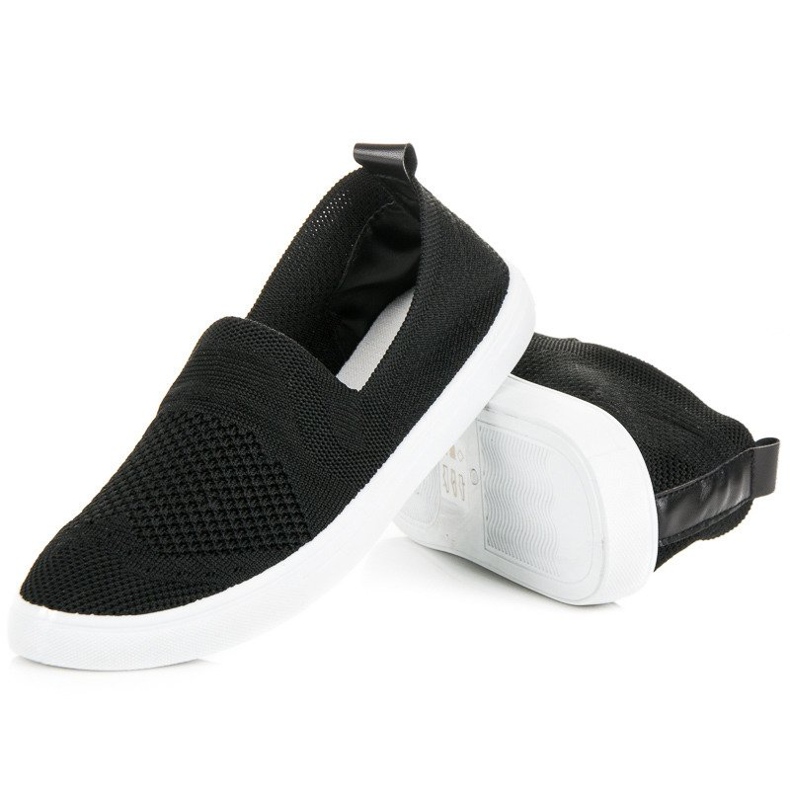 MCKEYLOR Textile Slip-On lenkkarit musta 1