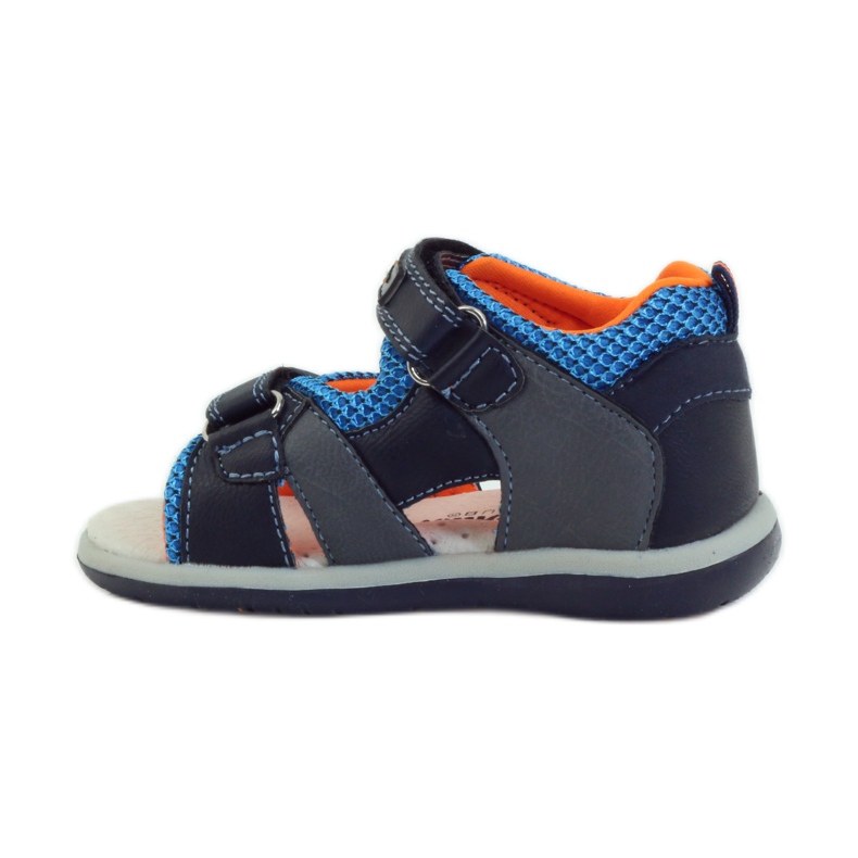 American Club Sandaalit, joissa amerikkalainen 87297-nahkaosa laivastonsininen 2