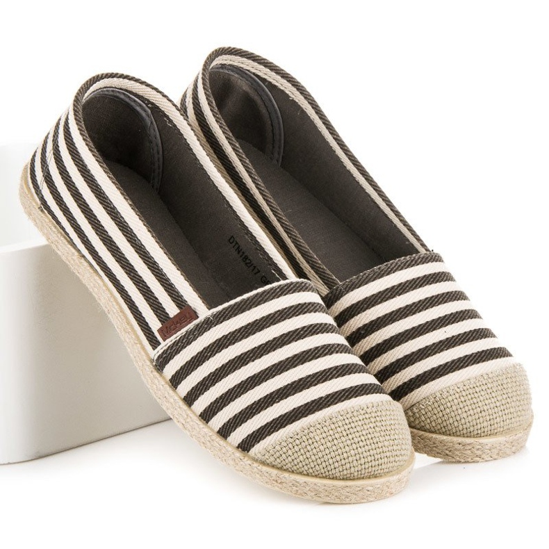 McKey Ribbed espadrillit ruskea monivärinen 1