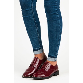 Primavera Naisten lakatut kengät punainen 1