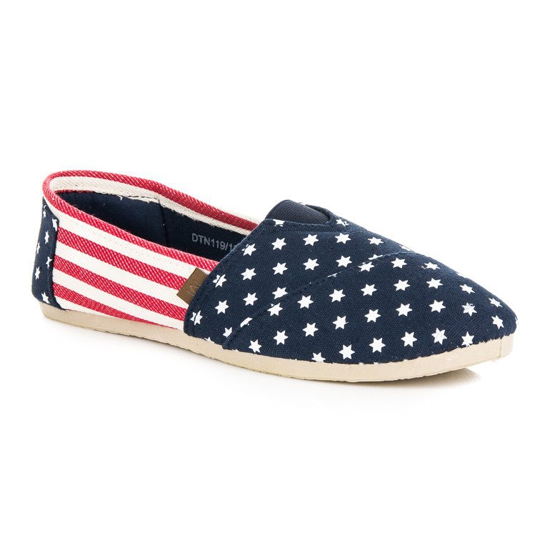 McKey Tyylikkäät tekstiilijalkineet sininen 1