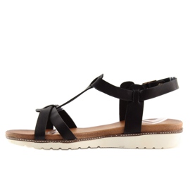 Mustat naisten sandaalit C1822 mustat 2