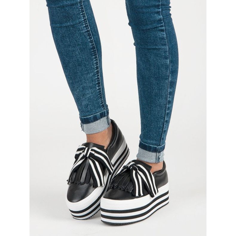 Muodikkaat vices-lenkkarit musta 1