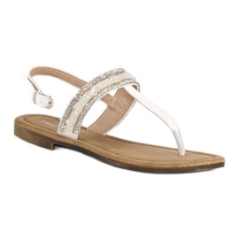 Small Swan Valkoiset varvastossut valkoinen 1