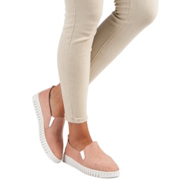 Tullo Vaaleanpunaiset mokkanahkat vaaleanpunainen 2