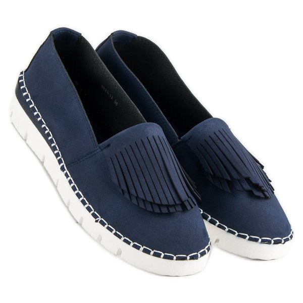 Vices Boho-slip-on kengät sininen 1