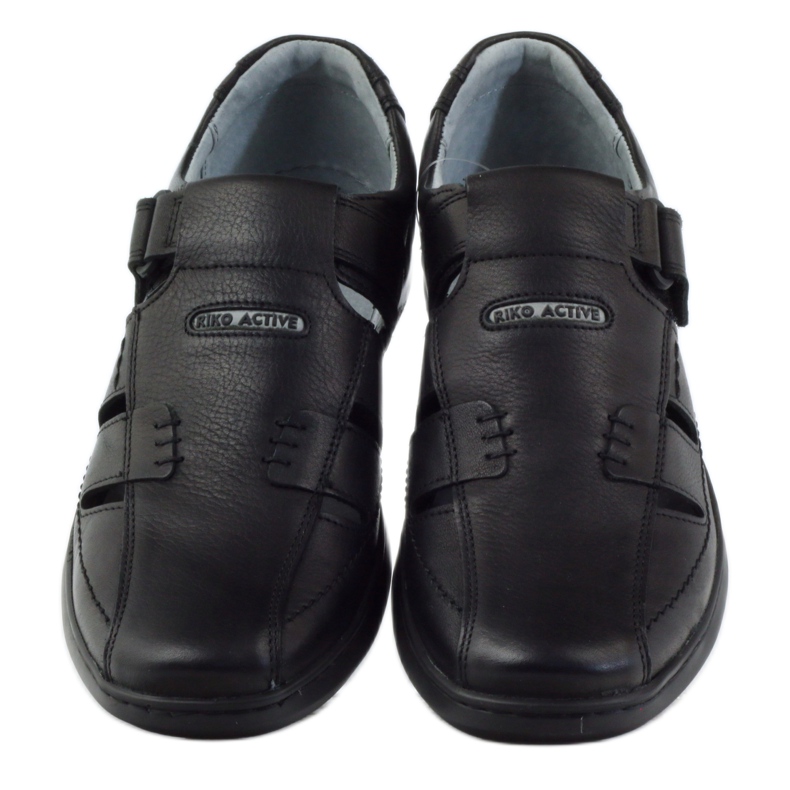 Riko kenkä miesten sandaalit 851 harmaa 4